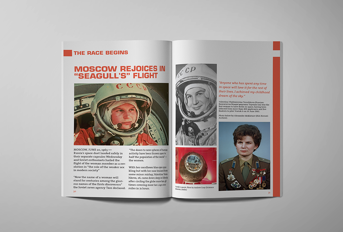 Fly me to the Moon, from Sputnik to Apollo - Valentina Tereshkova